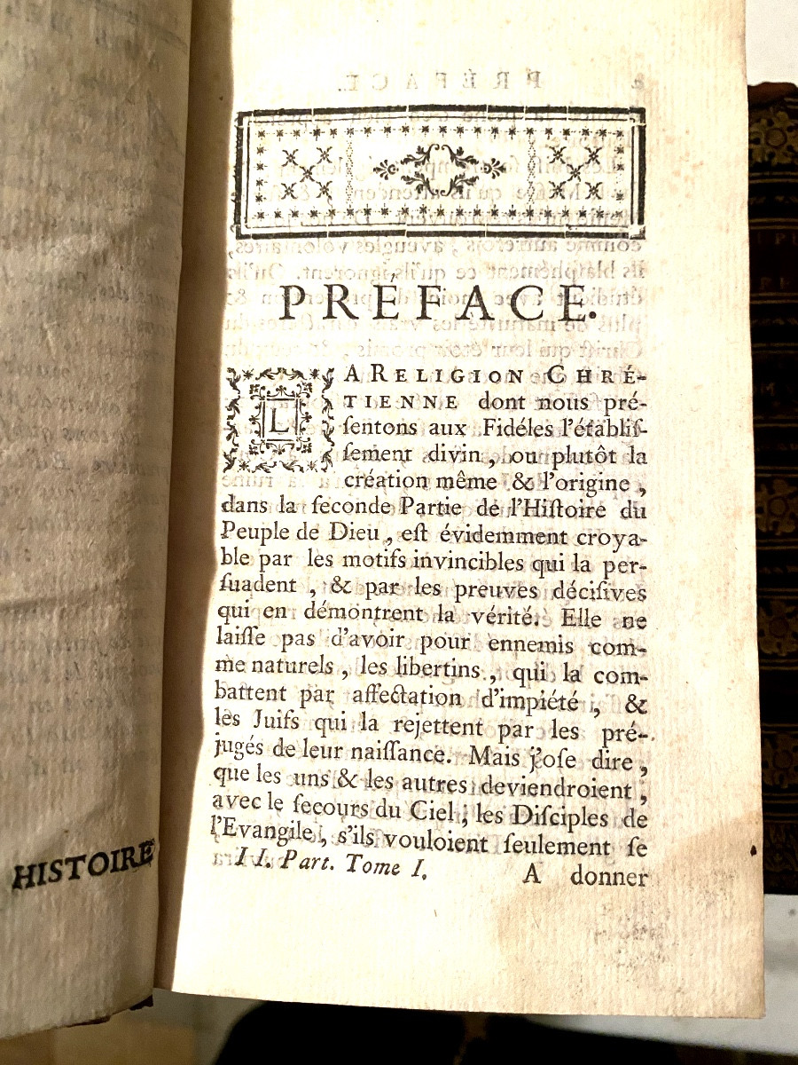 8 Vol. In 12 "history Of The People Of God" From The Birth Of The Messiah Until The End Of The Synagogue-photo-2