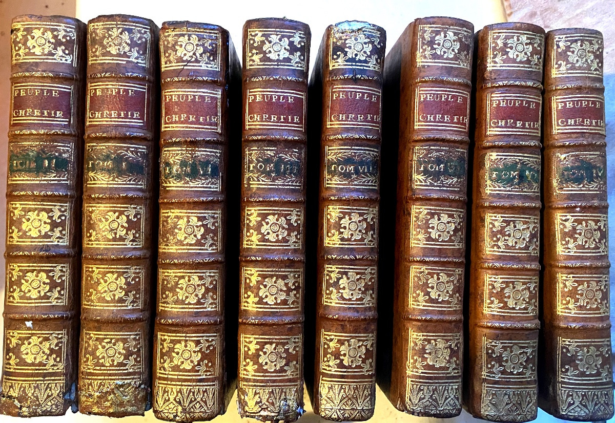 8 Vol. In 12 "history Of The People Of God" From The Birth Of The Messiah Until The End Of The Synagogue