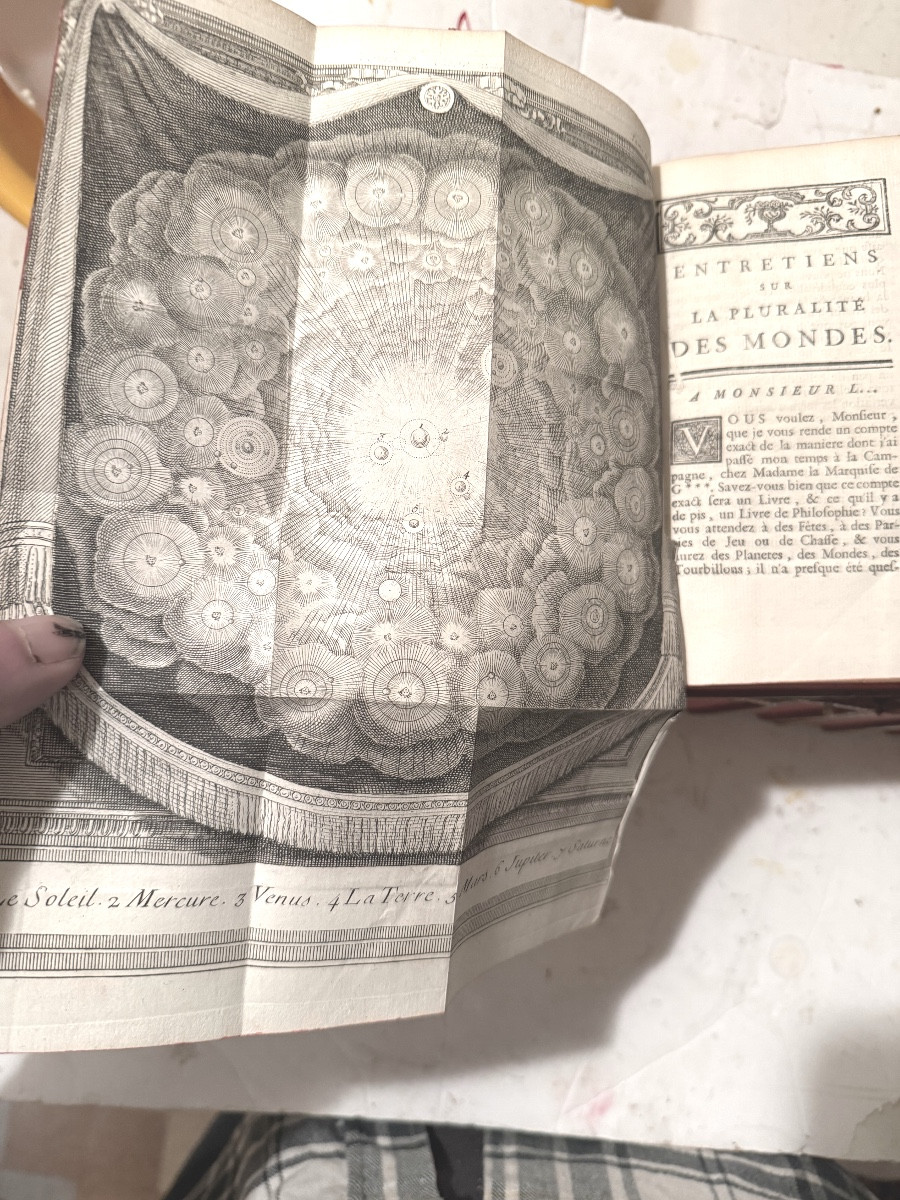 Works Of Monsieur De Fontenelle In 11 Volumes, Duodecimo. New Edition, Paris, 1767; Illustrations-photo-4