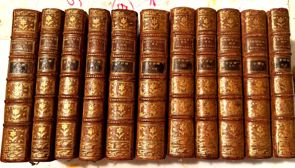 Works Of Monsieur De Fontenelle In 11 Volumes, Duodecimo. New Edition, Paris, 1767; Illustrations