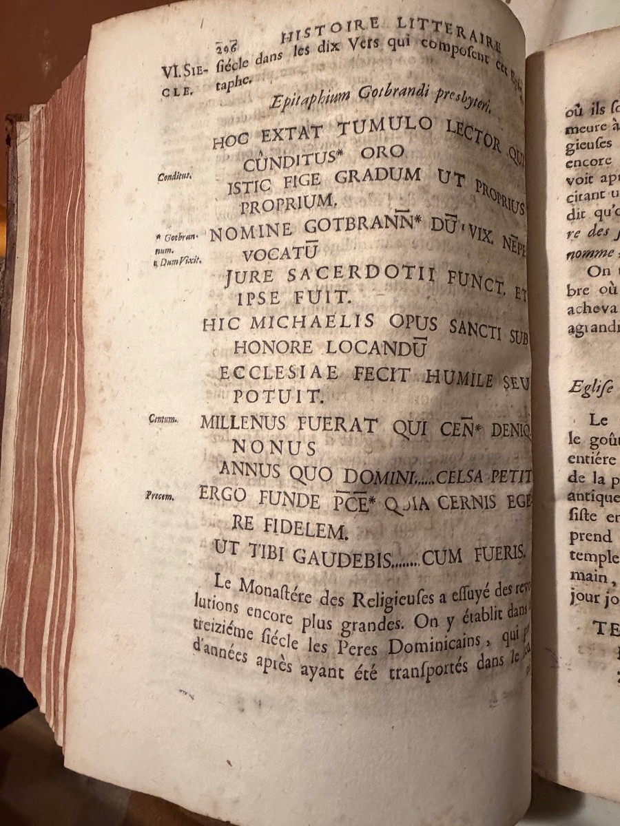  Rare :"Histoire Littéraire de la Ville de Lyon " , avec une Bibliothèque des Auteurs Lyon.1728-photo-7