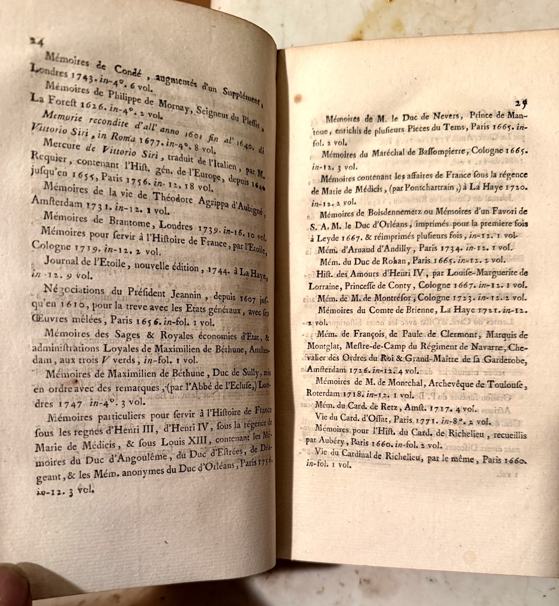 3 Beaux Volumes In 8. " Vie de Marie de Médicis Princesse de Toscane , Reine de France..." 1774-photo-5