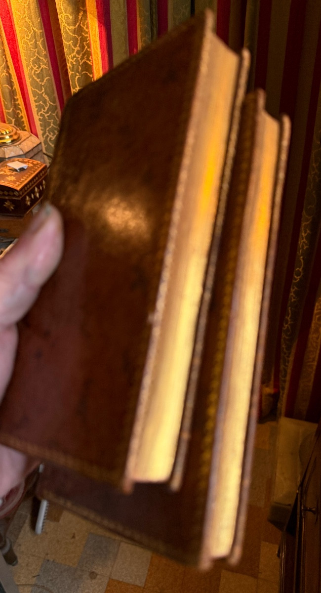 2 Vol. In12: "complete Works Of Vauvenargues", Revised And Augmented Edition. Paris Delange 1797.-photo-4