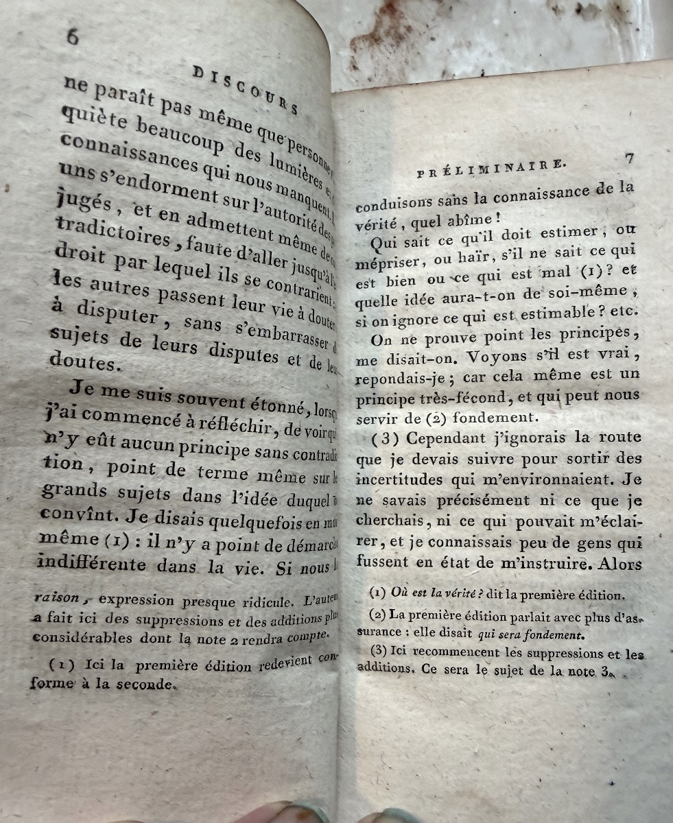 2 Vol. In12: "complete Works Of Vauvenargues", Revised And Augmented Edition. Paris Delange 1797.-photo-5