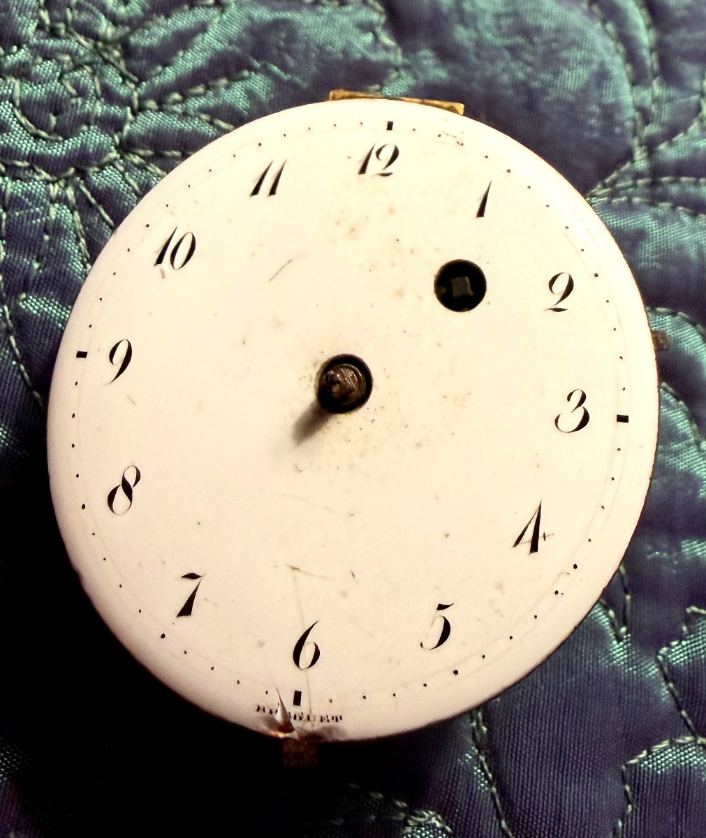 Beau mouvement à coq début XIXème de la marque Bréguet , a Paris complet  N° 203  à recompléter-photo-3