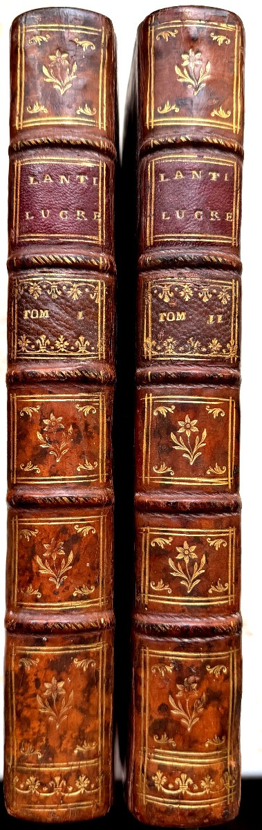 2 Volumes In Octavo, 1749: "anti-lucretius", A Poem On Natural Religion, By Cardinal De Polignac