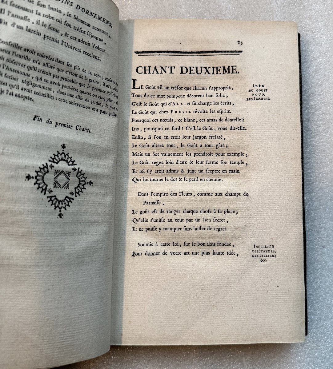  Arms Of Louis XVI In Octavo Red Morocco "the Ornamental Gardens", A Book From His Library-photo-4