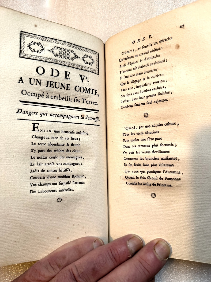  Arms Of Louis XVI In Octavo Red Morocco "the Ornamental Gardens", A Book From His Library-photo-8