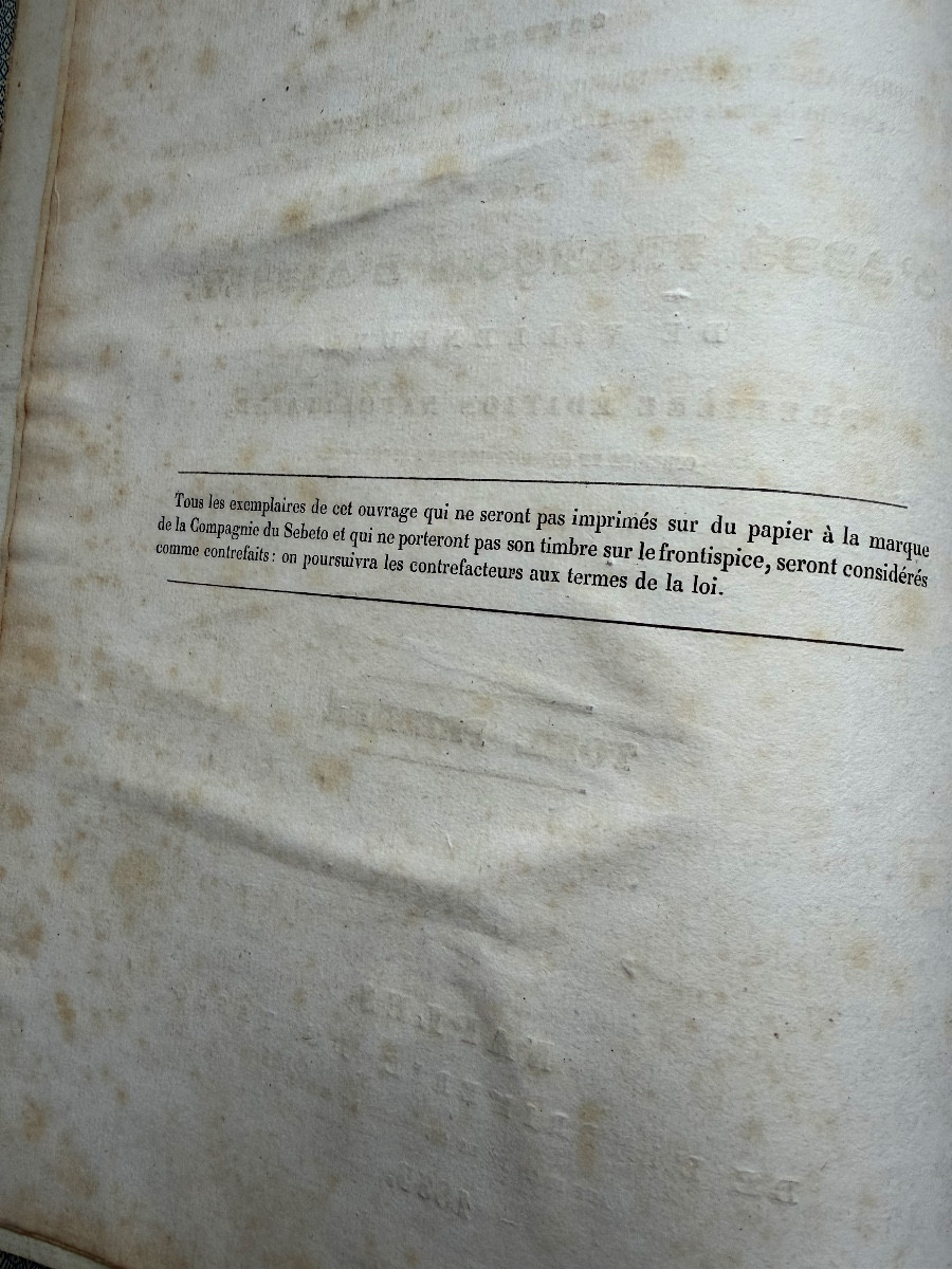 Grand Dictionnaire Français-Italien , composé sur les Dictionnaires de l'Académie Française 19è-photo-2