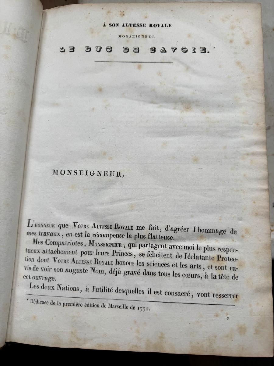 Grand Dictionnaire Français-Italien , composé sur les Dictionnaires de l'Académie Française 19è-photo-3