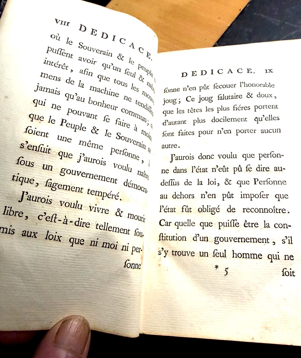 Discourse On The Origin And Foundations Of The Inequality Of Men. By Jj Rousseau 1755 .. -photo-4