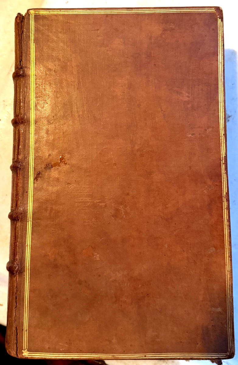 "quinti Horatii Flacci Opera" Very Beautiful Work 1 V In 8 Illustrated On Large Londini Paper 1749-photo-2