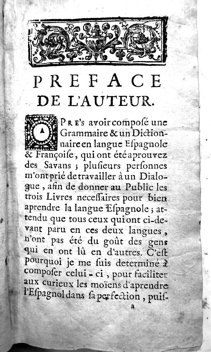 Vol. Dialogues Of The New Spaniards, Explained In French, By Fr. Sobrino. In Brussels 1738.-photo-1