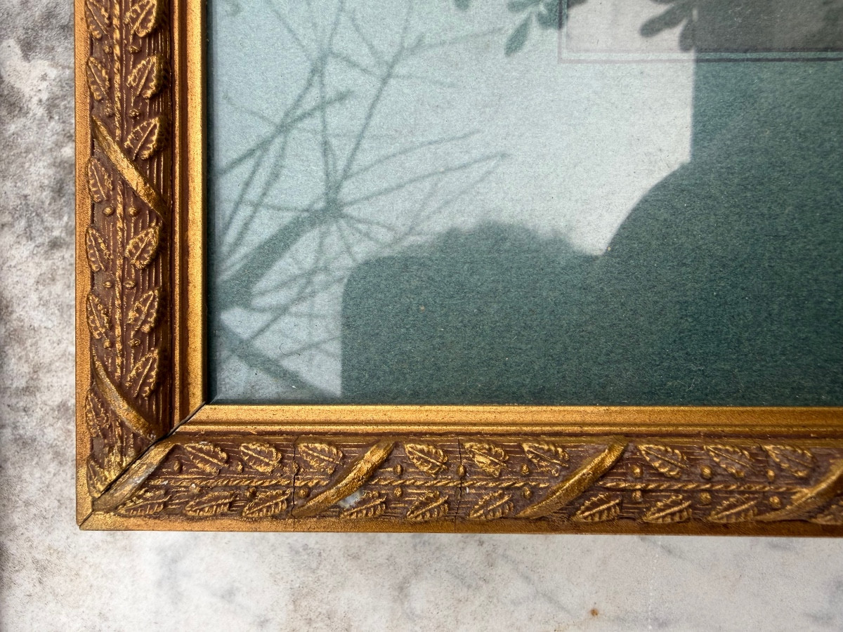 Suite de quatre gouaches encadrées de Militaires du Premier Empire fin XIXème de P Bénigni-photo-3