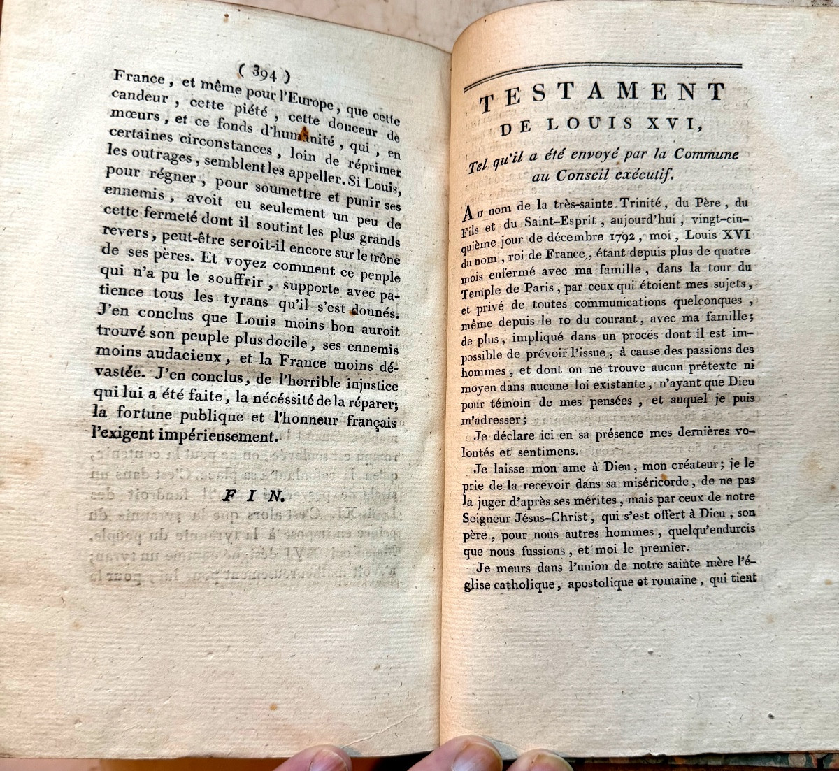 Volume I, In Octavo. "impartial Examination Of The Private And Public Life Of Louis XVI", King Of France, 1797-photo-4