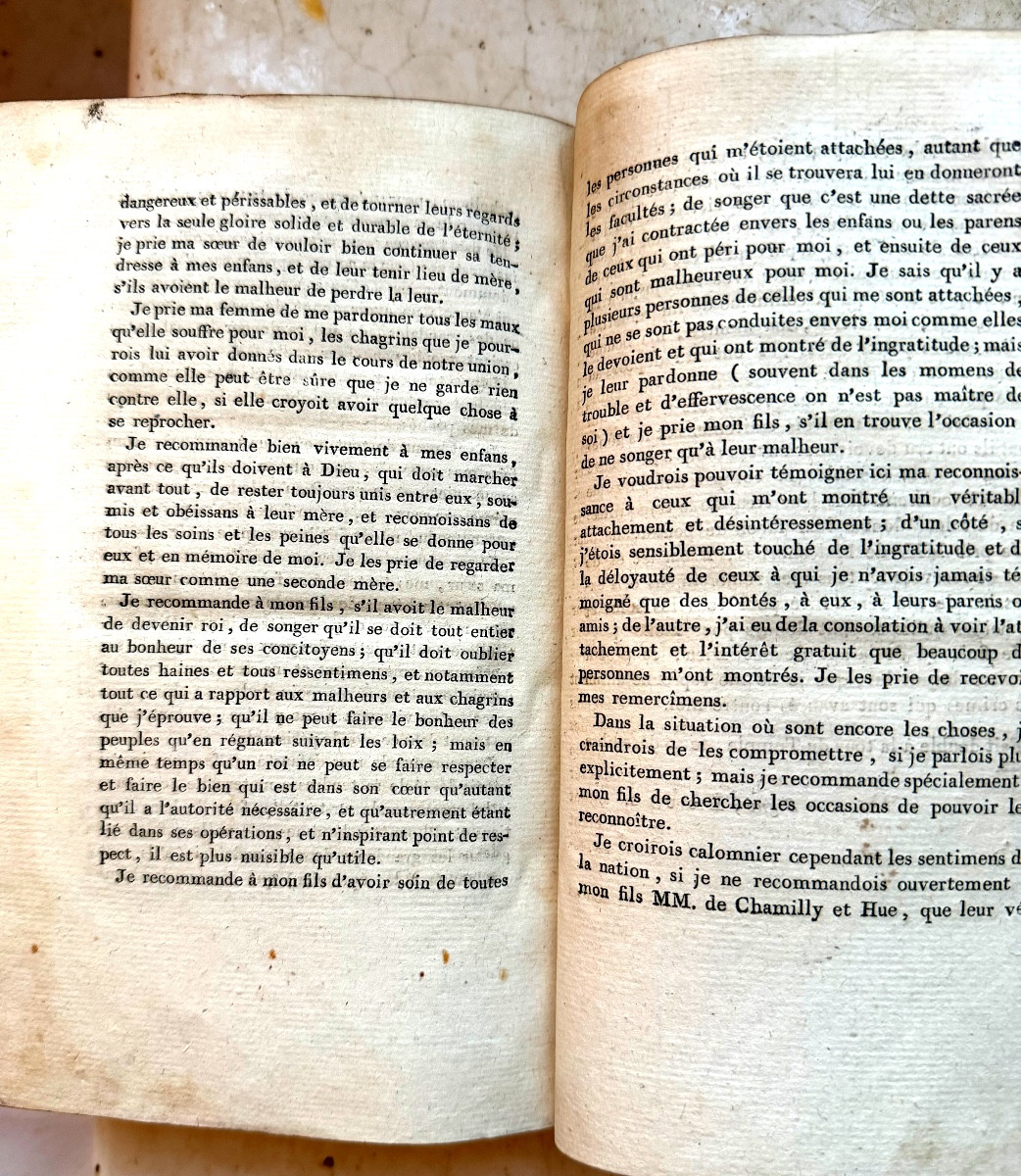 Volume I, In Octavo. "impartial Examination Of The Private And Public Life Of Louis XVI", King Of France, 1797-photo-6