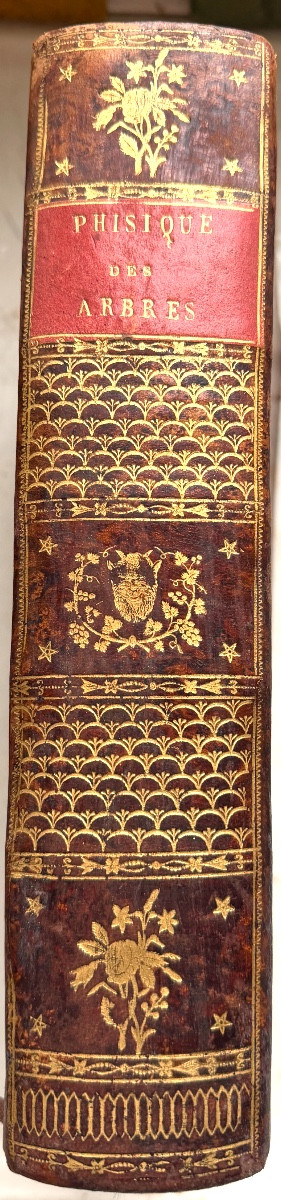 Fort vol. In 4 en 2 tomes:" Physique des Arbres"  de Duhamel du Monceau , enrichi de figures 18