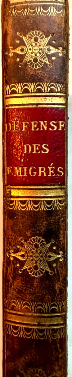 Vol. 8: "defense Of French émigrés," Addressed To The French People; 1797. Lally-tollendal-photo-4