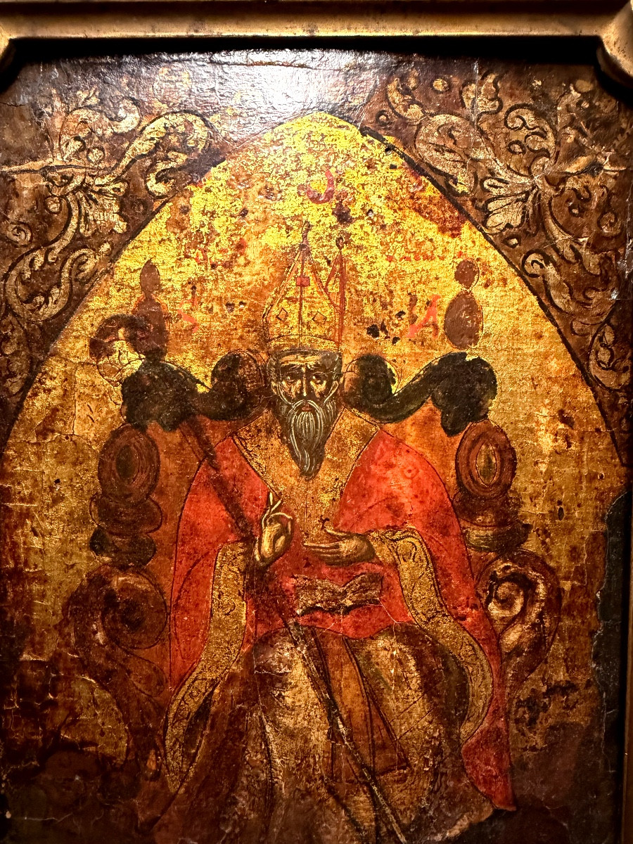  Beautiful 17th Century Greek Icon: -photo-2