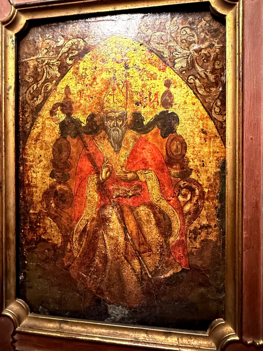  Beautiful 17th Century Greek Icon: -photo-3