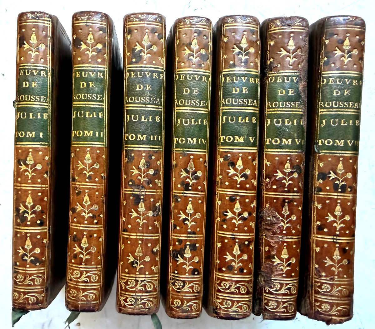 7 Vol Edition Cazin Londres 1781 