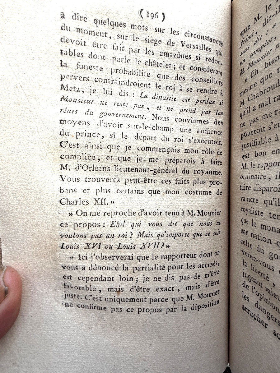 5 Vol. In 8. 1791 :"Collection Complète des Travaux Mr Mirabeau l'Ainé" à l'Assemblée Nationale-photo-7