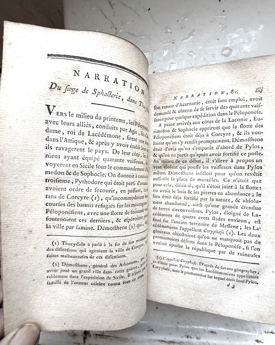 Harangues From Herodotus, Thucydides, Xenophon's Greek Histories&c... Abbé. Auger-photo-2