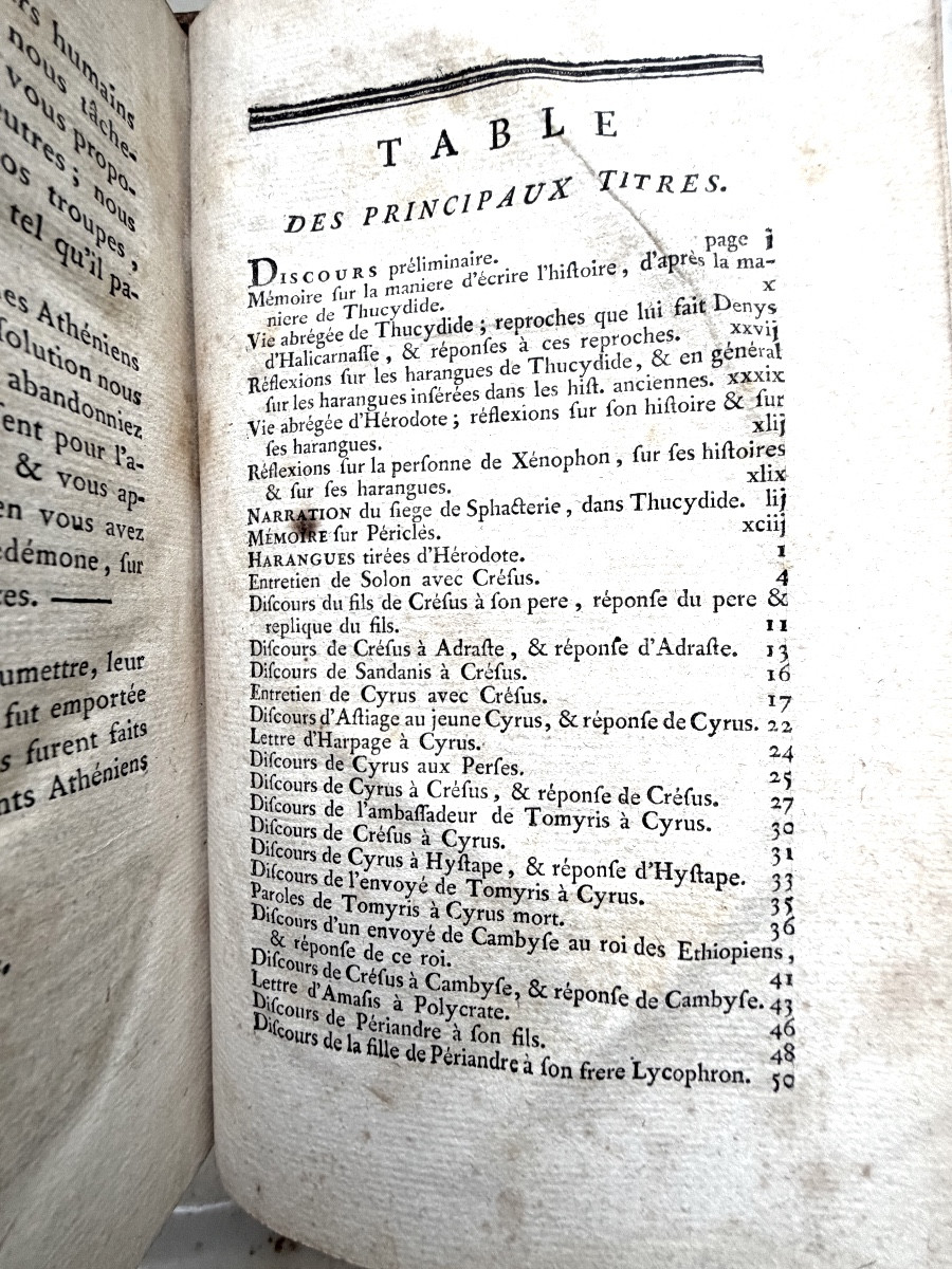 Harangues From Herodotus, Thucydides, Xenophon's Greek Histories&c... Abbé. Auger-photo-5