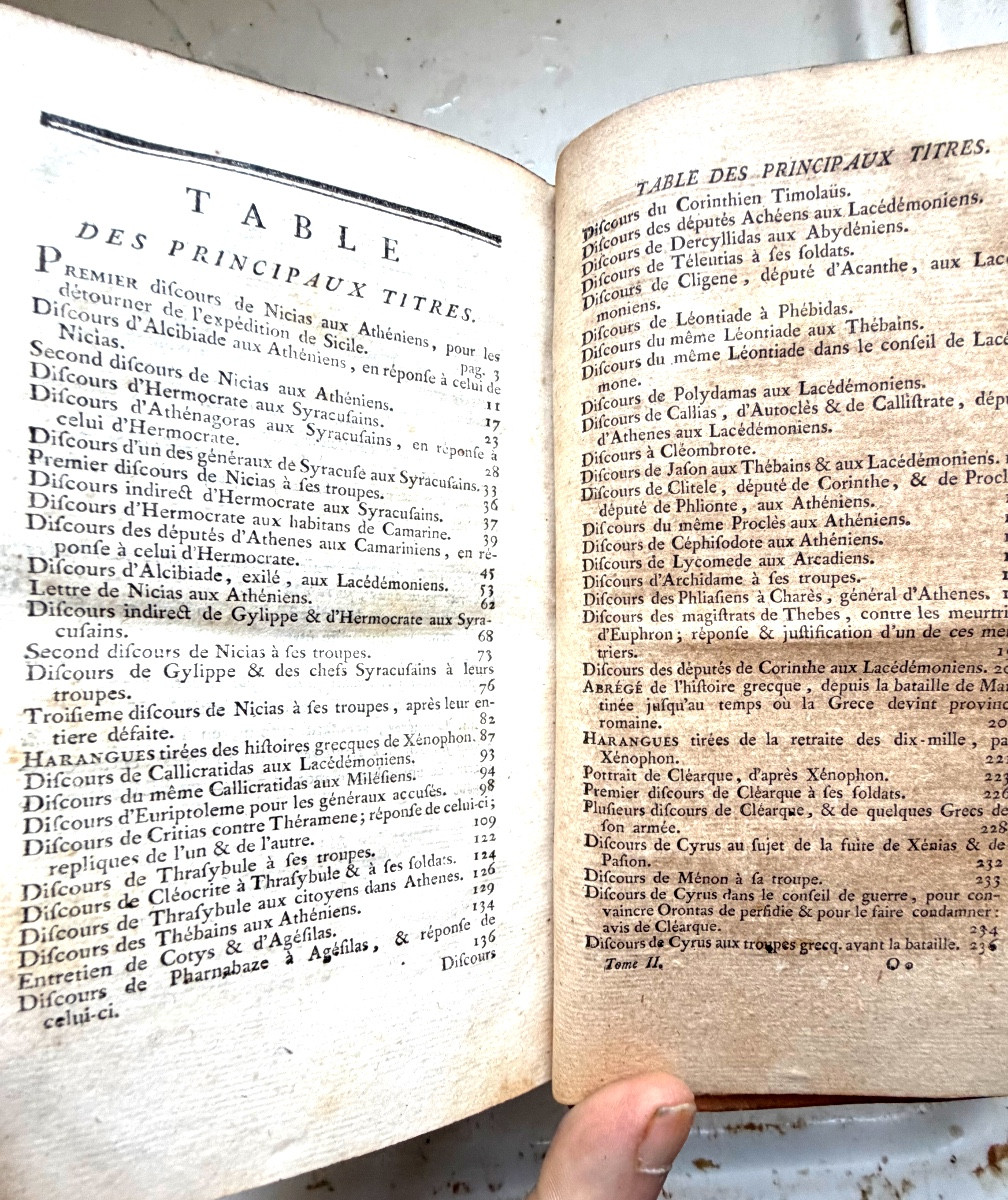 Harangues From Herodotus, Thucydides, Xenophon's Greek Histories&c... Abbé. Auger-photo-7