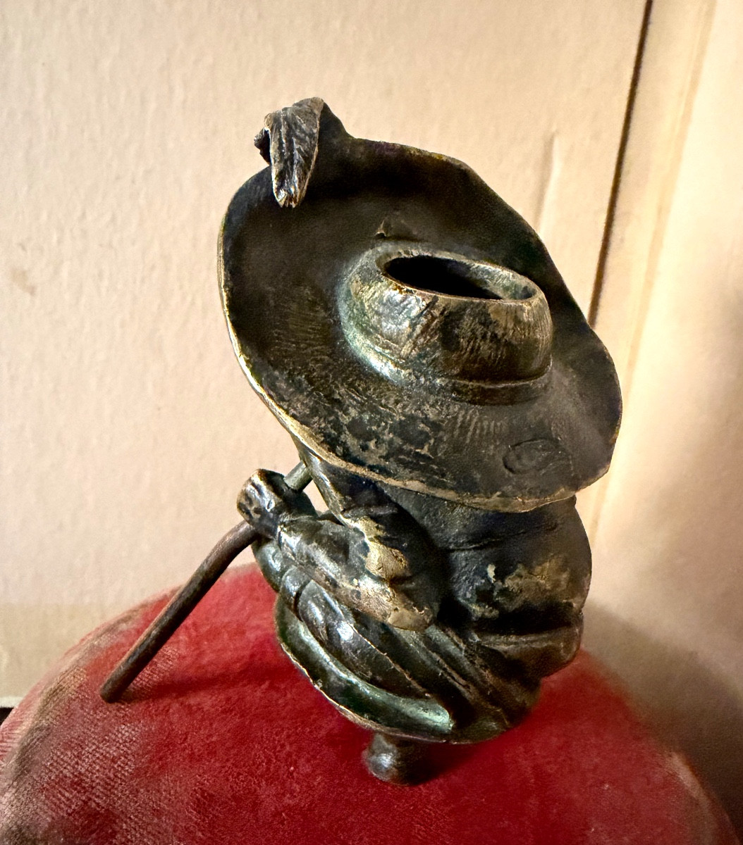 Caricatured 19th Century Candlestick -photo-3