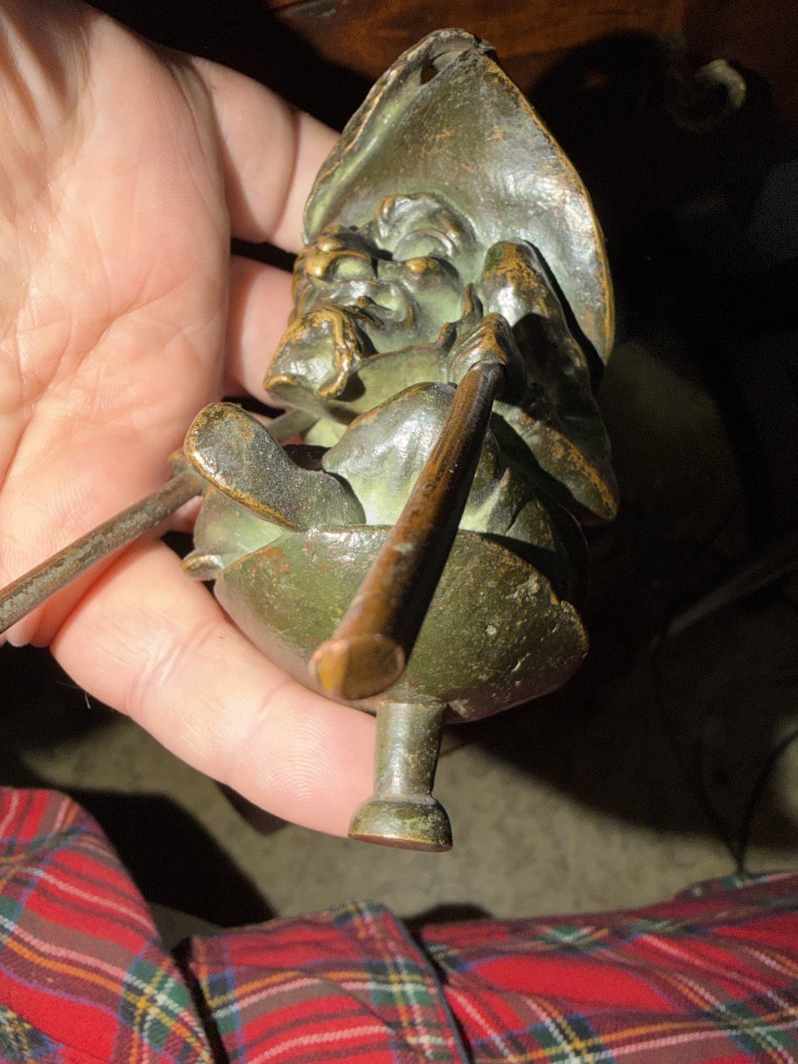 Caricatured 19th Century Candlestick -photo-6