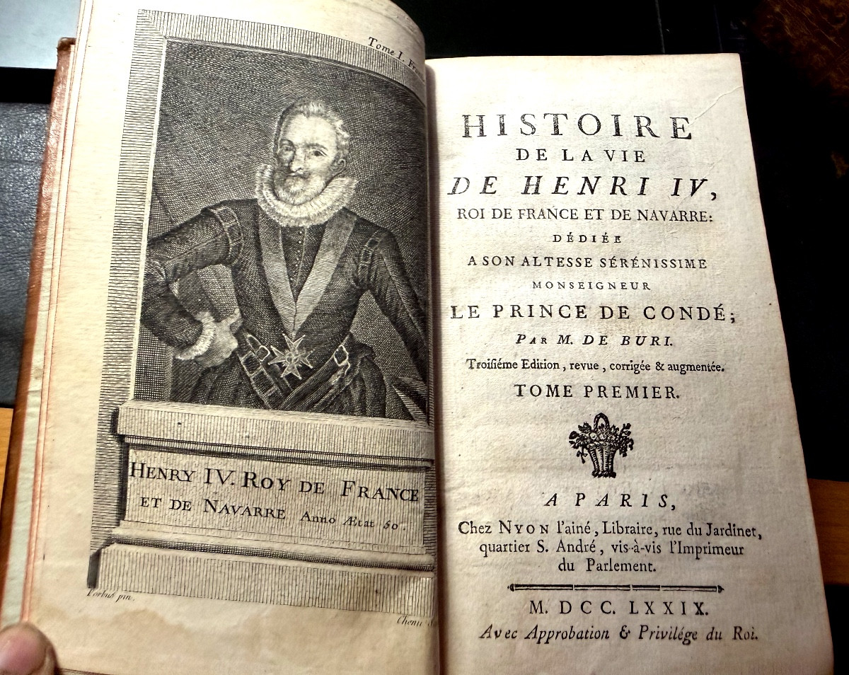 Beautiful Series Of Relations Of The Kings Henri IV , Louis XIII , Louis XIV & Louis 15 , In 15 Vol In 12-photo-2