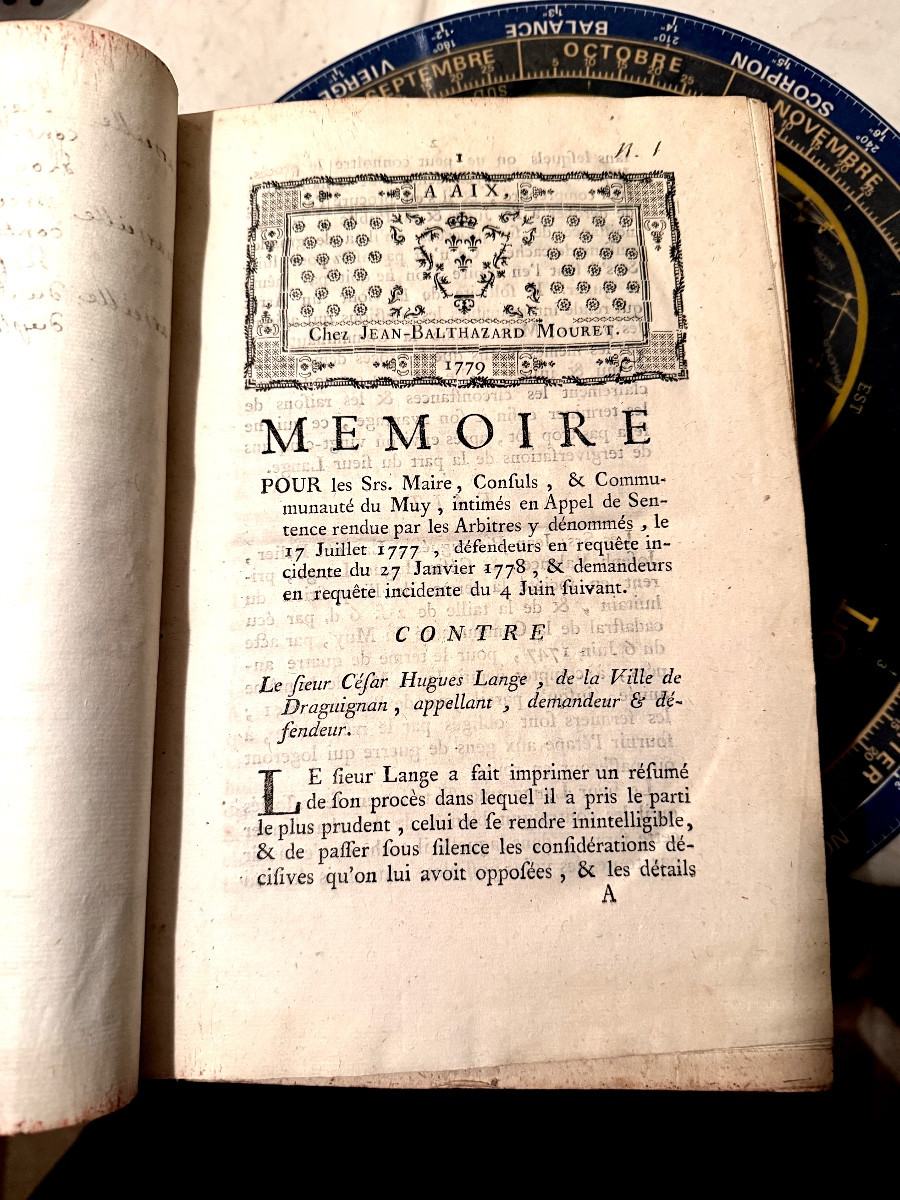 Important Jurisprudence Collection Of Hundreds Of Court Documents From 1779 To 1780 In 13 Vols.-photo-3
