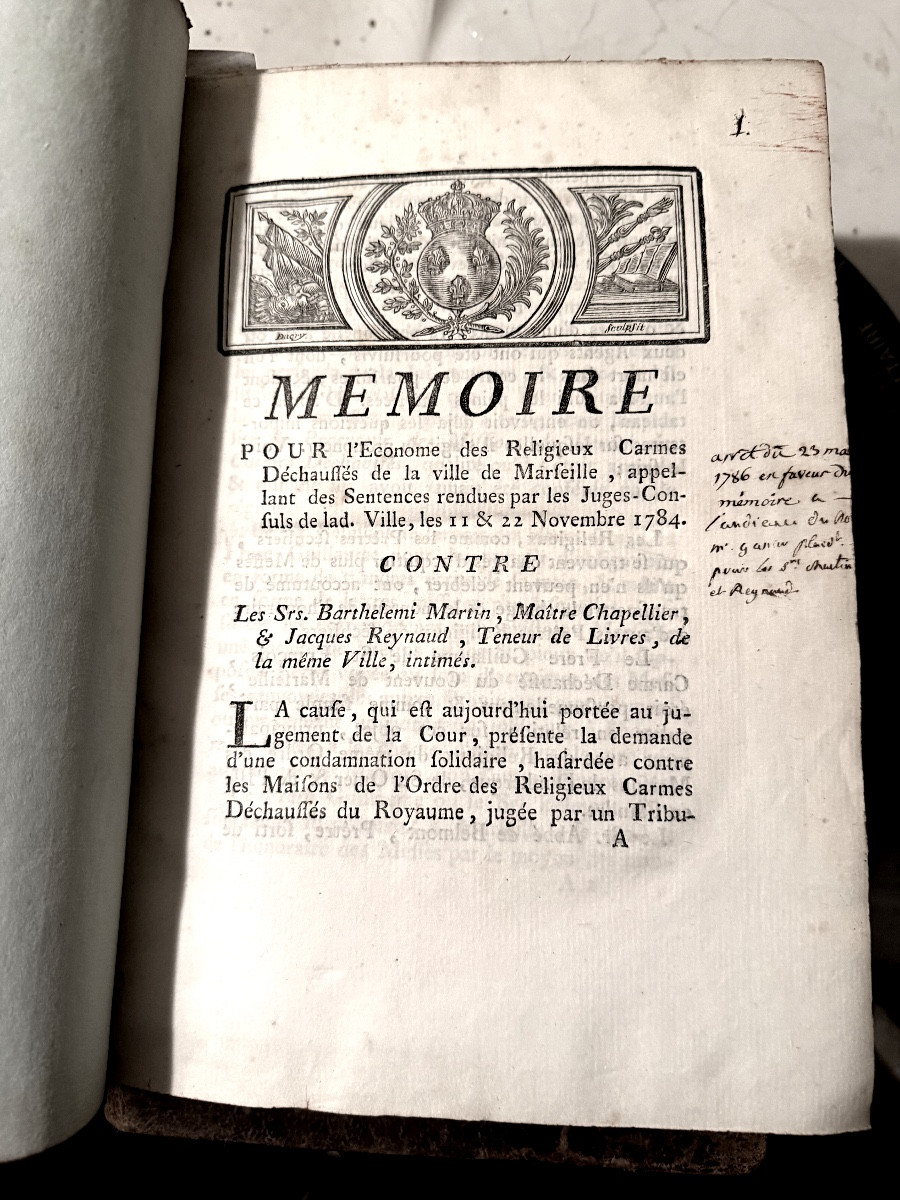 Important Jurisprudence Collection Of Hundreds Of Court Documents From 1779 To 1780 In 13 Vols.-photo-1