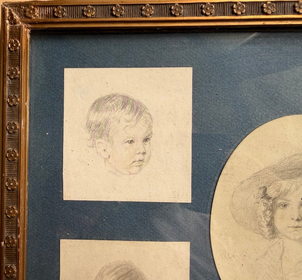Gallery Of Five Fine Pencil Portraits: Children Of The -photo-2