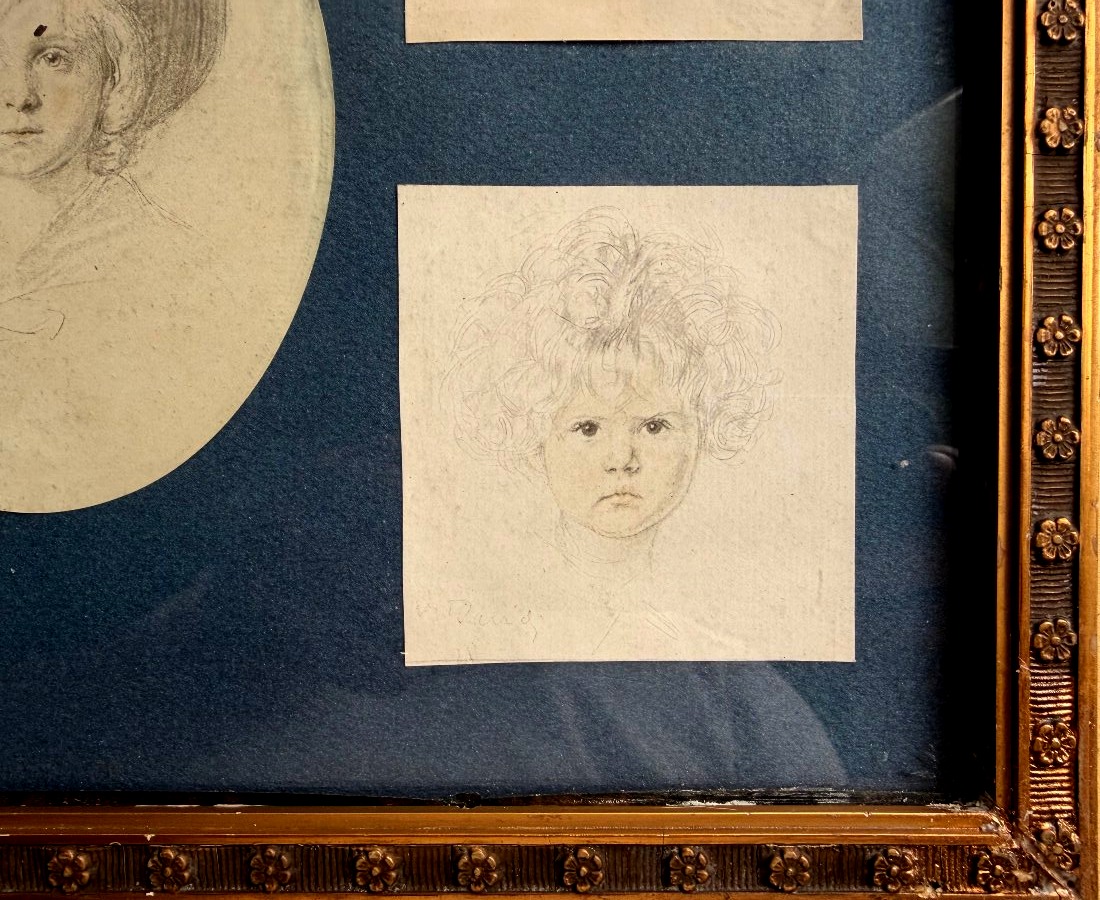 Gallery Of Five Fine Pencil Portraits: Children Of The -photo-1
