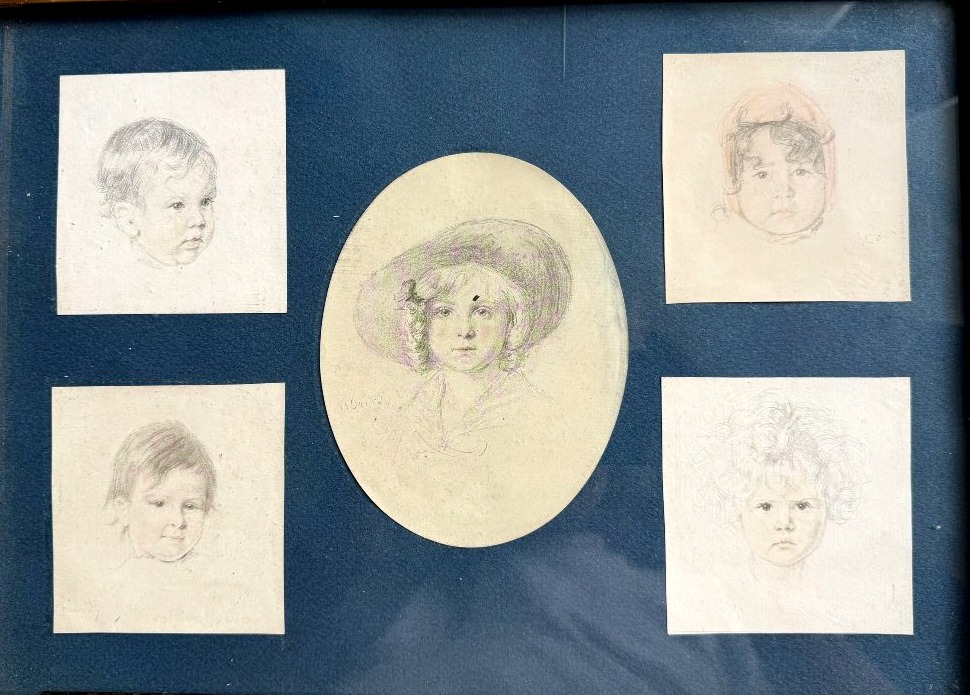 Gallery Of Five Fine Pencil Portraits: Children Of The -photo-8