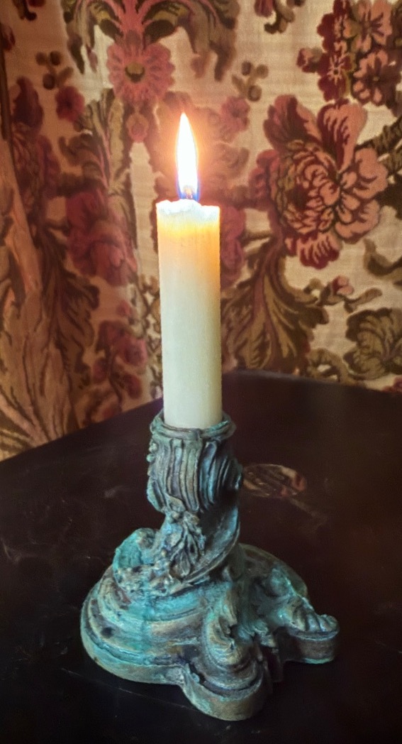 Louis XV Baroque Bronze Dressing Table Candlestik Circa XVIIIè-photo-4