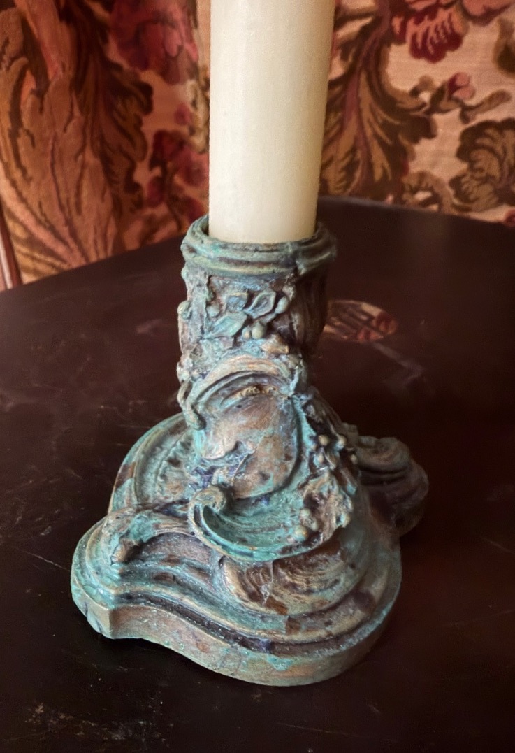 Louis XV Baroque Bronze Dressing Table Candlestik Circa XVIIIè-photo-6