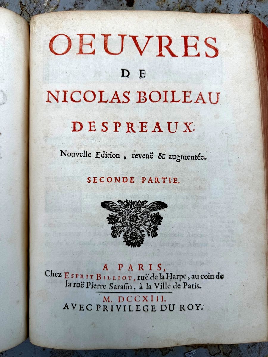 Oeuvres De M. Boileau Despréaux-photo-8