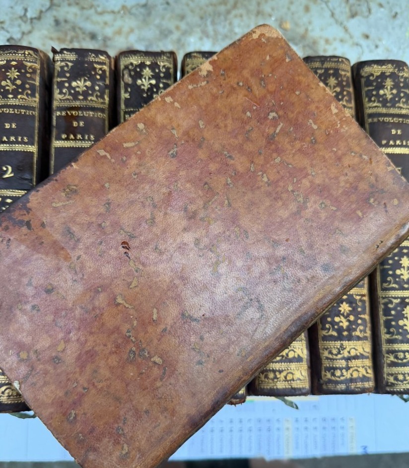 Révolution de Paris dédiée a la Nation ; Journal précis jour par jour 1790/1791 en 10 Vol. In8.-photo-2