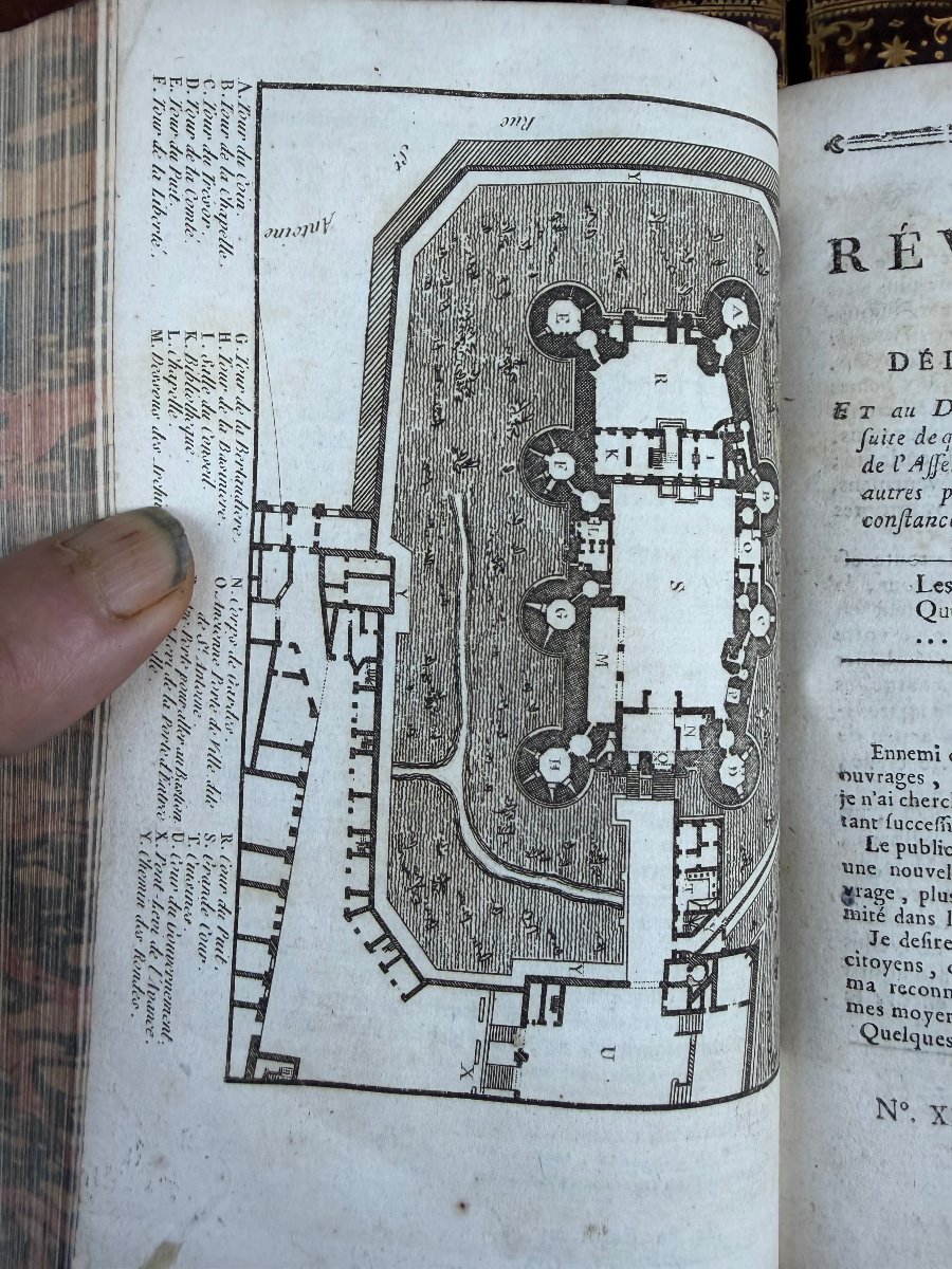 Révolution de Paris dédiée a la Nation ; Journal précis jour par jour 1790/1791 en 10 Vol. In8.-photo-4