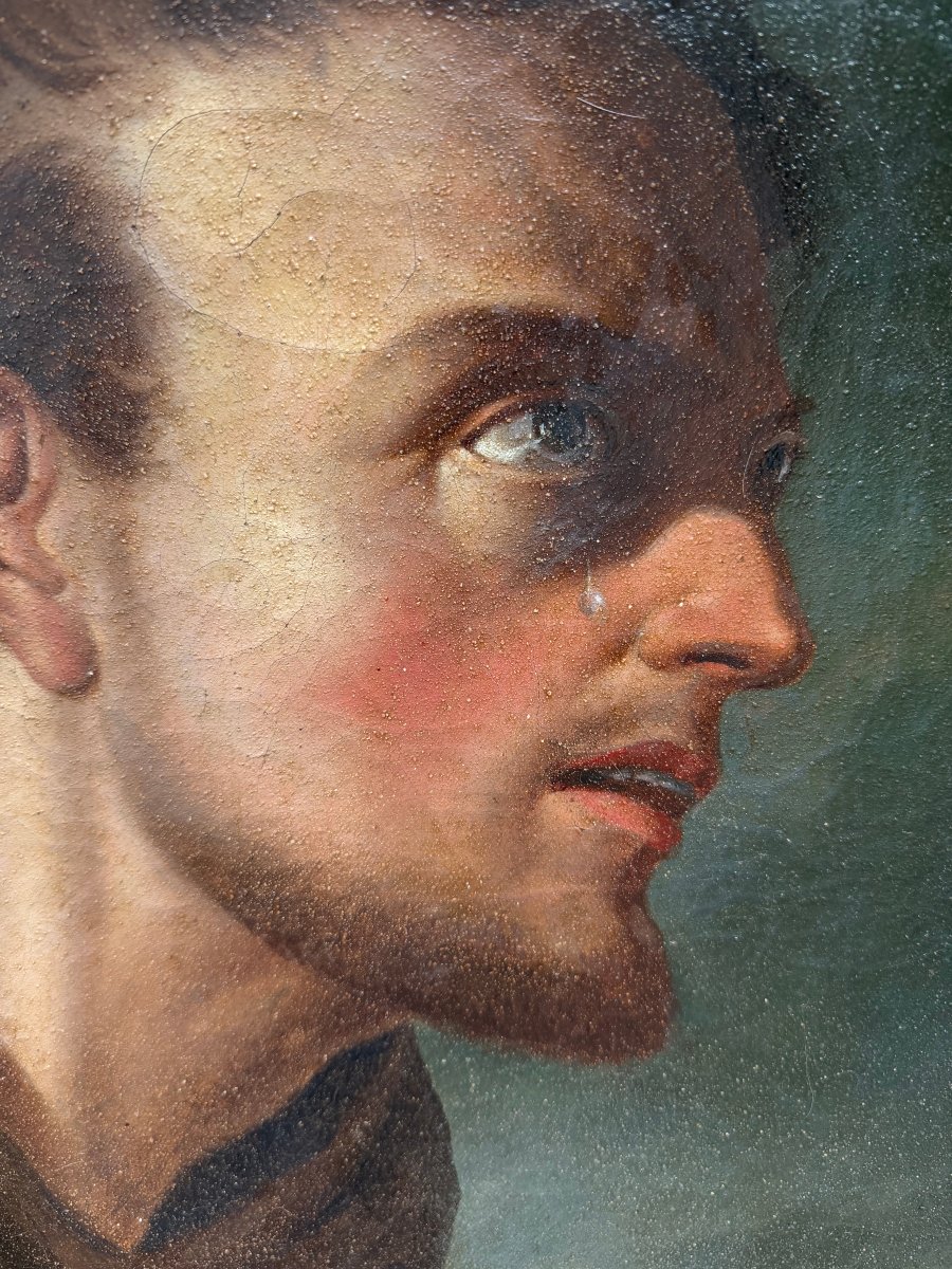 Portrait From The 17th-century Baroque School: -photo-2