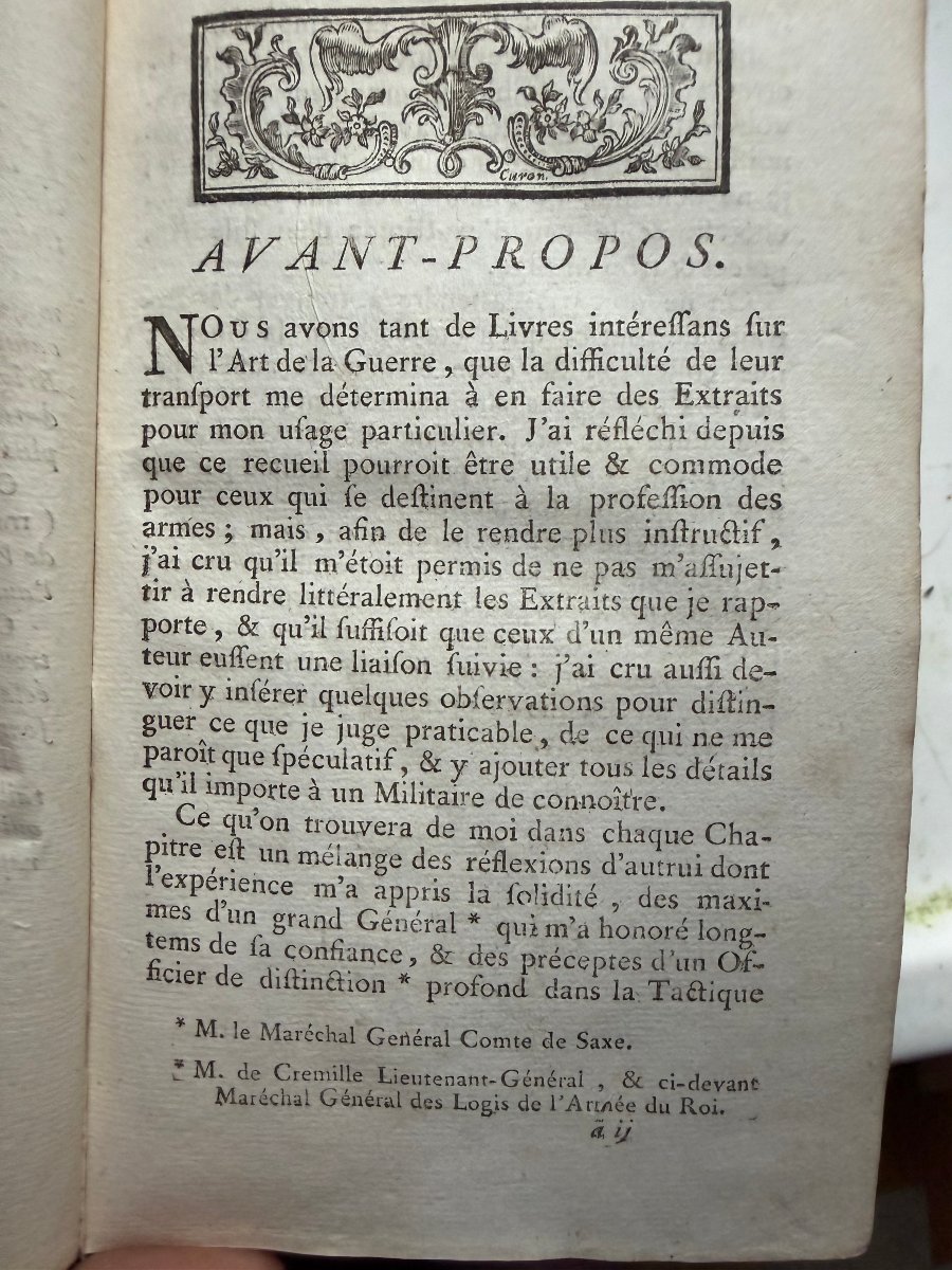 Essay On The Science Of War, In Three Volumes, In 12mo, By Baron d'Espagnac, The Hague.-photo-3