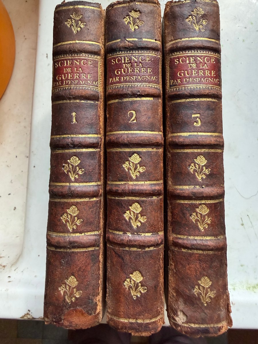 Essay On The Science Of War, In Three Volumes, In 12mo, By Baron d'Espagnac, The Hague.