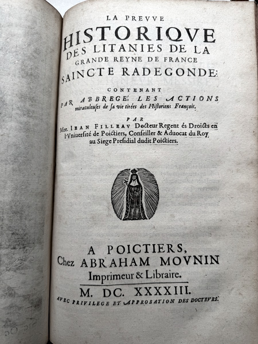 Bel exemplaire :"Les Annales d'Aquitaine",faits et gestes en sommaire.  par Jean  Bouchet. 1644-photo-3