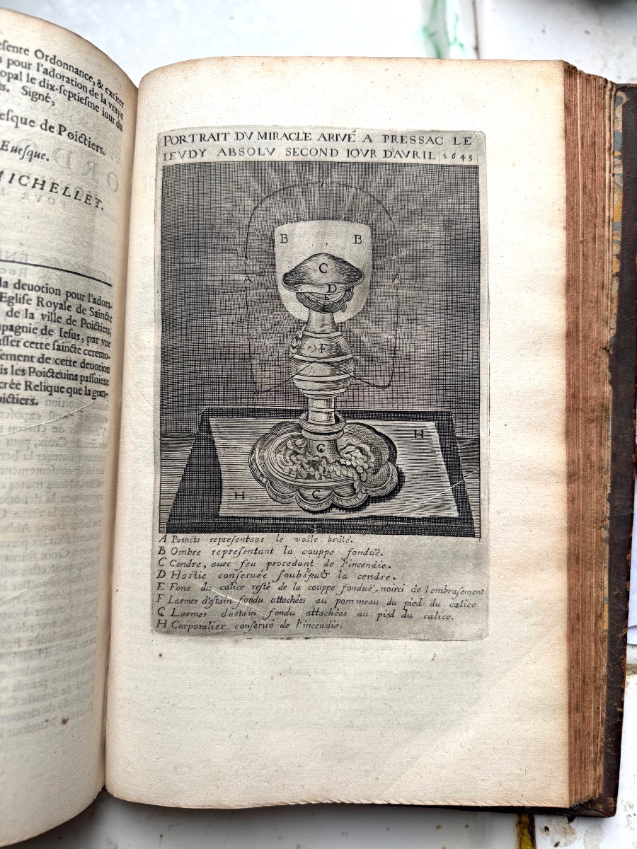 Bel exemplaire :"Les Annales d'Aquitaine",faits et gestes en sommaire.  par Jean  Bouchet. 1644-photo-6