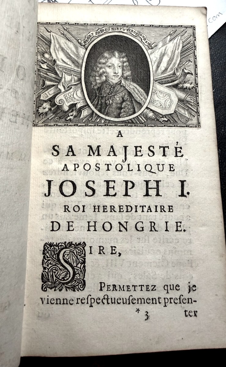Vol In 12  :"L'Histoire de Filipe Emanuel de Loraine Duc de Mercoeur "Dédiée . A Cologne 1689 .-photo-4