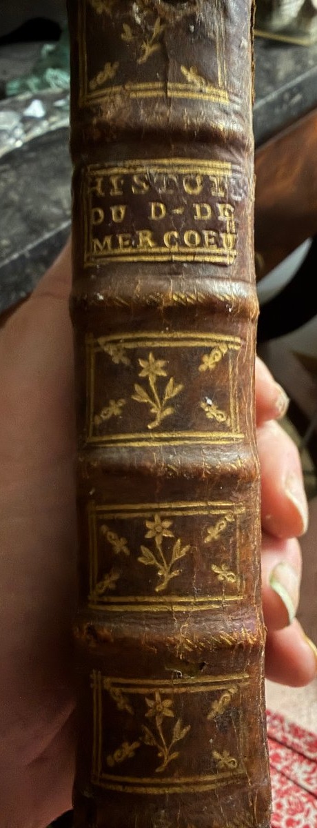 Vol In 12  :"L'Histoire de Filipe Emanuel de Loraine Duc de Mercoeur "Dédiée . A Cologne 1689 .-photo-2