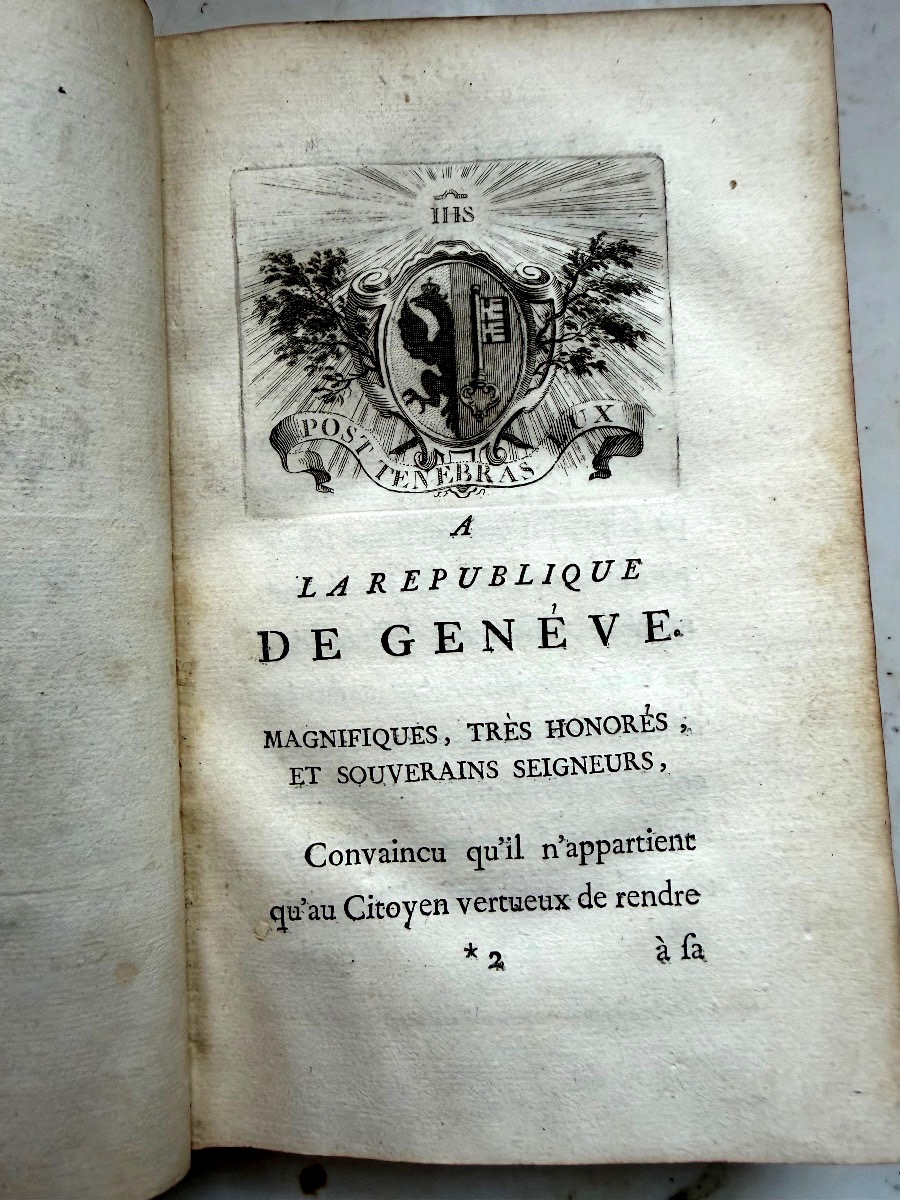 "discourse On The Origin And Foundations Of Inequality Among Men," By J. J. Rousseau, 1755-photo-3